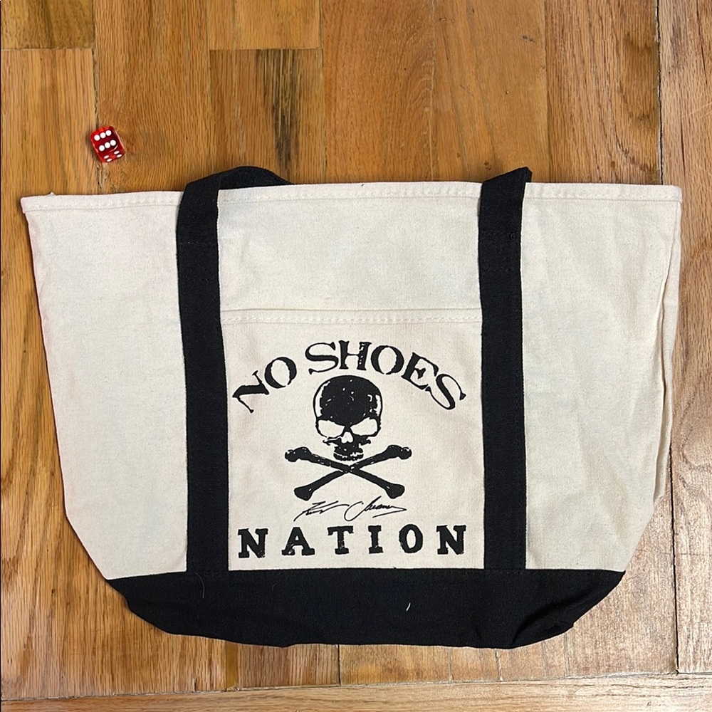 No Shoes Nation Canvas Tote Bag